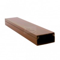 lišta PVC imitácia tmavého dreva 20x18  (bal.60m)